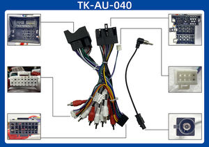 Auto-Kabelbaum Canbus-Kabelbaum Automotive-Steckverbinder-Kabelbaum für Audi Auto Android Radio Maßgefertigter Pin-Kabelbaum - Product Image 5