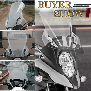 Deflettore vento parabrezza parti moto XXUN con staffa di montaggio per <span class=keywords><strong>Suzuki</strong></span> Vstrom <span class=keywords><strong>v</strong></span>-<span class=keywords><strong>strom</strong></span> DL650 <span class=keywords><strong>DL</strong></span> 650 2017-2021 - Product Image 6