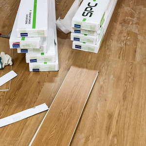 100% Environmentally Friendly Waterproof and Fireproof Luxury <strong>Vinyl</strong> Flooring Rigid Core Plastic <strong>Click</strong>-lock Composite SPC <strong>Floor</strong> - Product Image 6