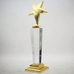 Wholesale 3D Blank Top Crystal Thumb Shape Exclusive Award Honors Crystal Trophy - Product Image 5