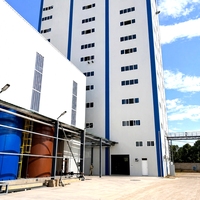 Ligne de production de poudre détergente industrielle avec pesage automatisé des matériaux liquides