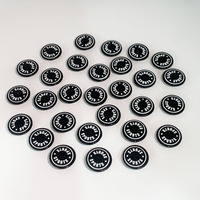 Boucles en plastique personnalisées pour chaussures, breloques à boucle, boutons-pression pour lacets de chaussures de sport