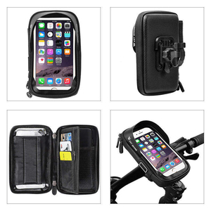 WEST BIKING 360 °   Sacoche de guidon de vélo étanche et antichoc avec écran tactile pour téléphone de 6 pouces - Product Image 4
