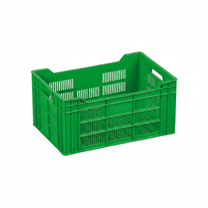 KE 930 Full Perforated Food Grade Plastic <b>Crate</b> Heavy Duty Stackable Industrial Storage Agriculture Harvest Use Recyclable - Product Image 2