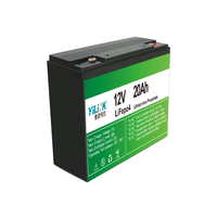 Produsen baterai YiLink kualitas tinggi baterai Lifepo4 20ah 12V baterai Lithium