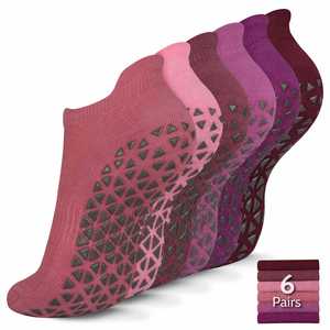 Non <b>Slip</b> Yoga Socks With Grips for Pilates - Product Image 4