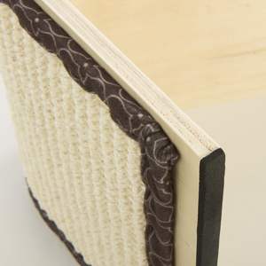 Premium grosir kayu Slope kucing menggaruk tiang rotan alami tahan lama Multi-Level Pet memanjat furnitur Modern dalam ruangan kucing - Product Image 5