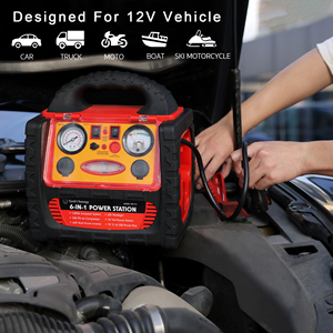 Boîte de démarrage portable automatique pour batterie de voiture, pack d'alimentation robuste pour bateaux, VTT, véhicules lourds HH715, démarreur portable - Product Image 2
