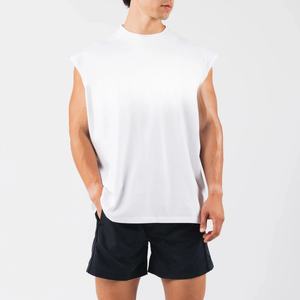 Débardeurs de sport personnalisables pour hommes grandes tailles – Vente en gros – Été – Extérieur – Anti-humidité – Respirants – Anti-UV – Imprimés numériquement – Tricotés - Product Image 1