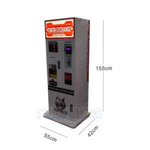 Machine d'échange automatique de pièces personnalisée pour centres de jeux La machine à pièces Laudtry convertit les factures en jetons ou pièces de monnaie - Product Image 6