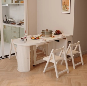 Simple, Modern, Multifunctional Intelligent Dining <b>Table</b> Brings Down the Trend of Cz-54 Home Dining <b>Table</b> and Chairs Cz-54 - Product Image 2