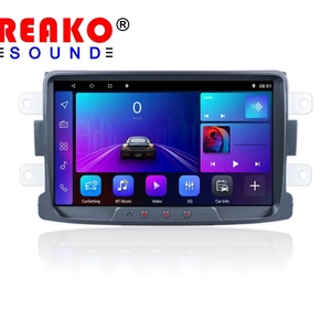 Lecteur autoradio Android 8 pouces pour <span class=keywords><strong>Renault</strong></span> Dacia WIFI FM GPS HD 1080P fonction de recul Carplay Android Auto - Product Image 1