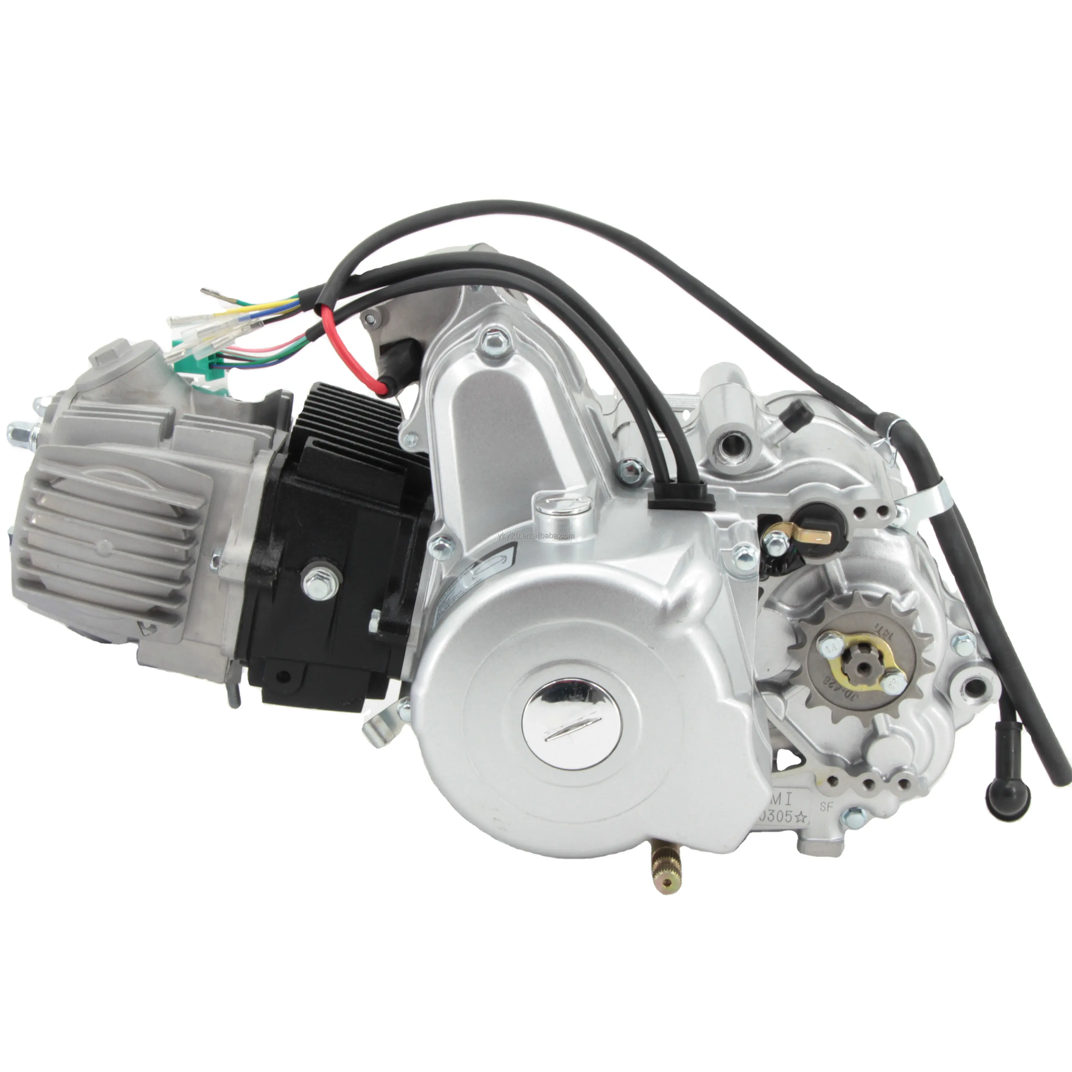 110cc 3 + 1モーターサイクルエンジン110すべてのモーターサイクル用バランスシャフト付き空冷モーターサイクルエンジン