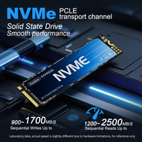 SSD NVME3.0 2280 Kecepatan Campuran dengan Chip Bekas M.2 NVME PCIE 3.0 Ymeiton 128GB 256G PCIE3.0 untuk Laptop Internal Solid State Disk