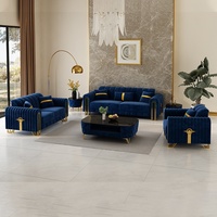 Canapé modulaire en U 3 places, style américain, en similicuir, mobile, pour hôtel et loisirs, sensation de luxe haut de gamme, pour le commerce international