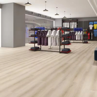 100% Reines PVC Großhandel Wasserdichter LVT-Bodenbelag Verschleißfest Rutschfest Klicksystem Luxus-Vinylfliesen für Innenbereich Krankenhaus & Schule