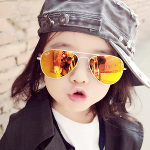 Nouvelles Lunettes de Soleil pour Enfants Style Aviateur, Verres PC UV400, Unisexe, pour Étudiants et Bébés, Dropshipping Disponible - Product Image 2
