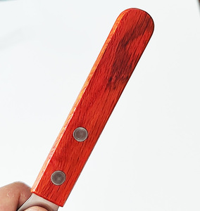 Mini-spatule droite en acier inoxydable pour mélanger <span class=keywords><strong>la</strong></span> crème et les produits cosmétiques, avec manche en bois pour les <span class=keywords><strong>jambes</strong></span> - Product Image 5