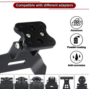 Waximoto Fit pour <span class=keywords><strong>Aprilia</strong></span> SR <span class=keywords><strong>GT</strong></span> <span class=keywords><strong>125</strong></span> 200 Sport <span class=keywords><strong>2022</strong></span> -24 Aftermarket Navigation GPS Phone Smartphone Mount Bracket Holder Supporter - Product Image 4