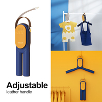 Nouveau sèche-linge de voyage pour la maison mini chaussettes chaussures futon sèche-linge automatique portable cintre électrique pliant
