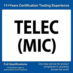Servicio de Certificación TELEC de Japón para Dispositivos Inalámbricos y Productos de RF, Certificación MIC para Productos de RF, Certificación MIC de Japón - Product Image 1