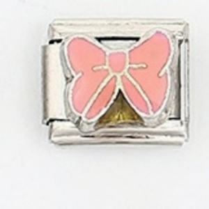 Pulsera Modular Estilo Italiano Nueva Serie Mariposa: Cadena de Ensamblaje con Encanto y Personalidad a la Moda - Product Image 5