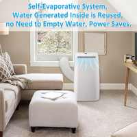 Aire Acondicionado Portátil JJPRO GREENFLY 2023 16000 BTU WIFI Inteligente Sin Ductos Móvil con Inversor DC de Ahorro de Energía