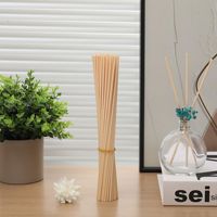 Bâtonnets diffuseurs d'arômes sans flamme en coton 100% écologique à motifs floraux, plusieurs tailles, vente en gros