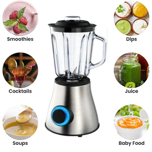 Licuadora <span class=keywords><strong>de</strong></span> alimentos <span class=keywords><strong>de</strong></span> alta resistencia para electrodomésticos pequeños con cuerpo <span class=keywords><strong>de</strong></span> acero inoxidable Licuadora comercial Mezclador Batidos <span class=keywords><strong>de</strong></span> <span class=keywords><strong>hielo</strong></span> Molinillo <span class=keywords><strong>de</strong></span> café - Product Image 3