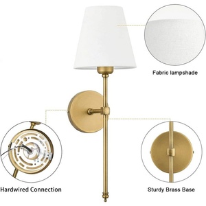 Salon Intérieur Or RGB Dimmable Applique Murale À Piles Sans Fil Avec Télécommande Ensemble de 2 Appliques Murales Rechargeables - Product Image 3