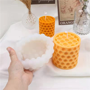 Molde de Silicona 3D Flexible Reutilizable con Logotipo Personalizado, OEM ODM, Fácil Desmoldeo, Lavable, para Velas, Jabones y Pasteles, con Empaque de Marca Privada - Product Image 3