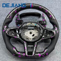 Volant en fibre de carbone forgé CS pour BMW G30 G20 G32 G01 G02 G05 G06 G07 Série 5 6 7, standard d'origine, plug and play