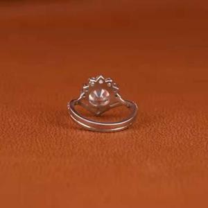 925 Sterling Silver Hip Hop Moissanite <b>Diamond</b> <b>Ring</b> Lab Grown <b>Diamond</b> Statement Jewelry - Product Image 3