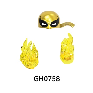 G0197 Superhéroes de Película Iron Fist, Bloques de Construcción Educativos para Niños, Mini Ladrillos de Plástico, Figura de Juguete, Venta al Por Mayor - Product Image 4