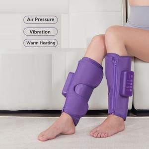 Drahtlose Luftkompressionsbein-Waden massage gerät mit Wärme und 5 Luftdruck für die Bein zirkulation - Product Image 1