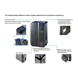 ซีรีส์ C2000 Plus รุ่น VFD300C4EA-21 30KW สามเฟส 380V พร้อมระบบควบคุม PLC ในตัว 10K รุ่น VFD300C4EA-21 ระบบควบคุมประสิทธิภาพสูง รองรับ F - Product Image 6