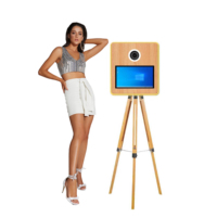 Photomaton tactile USB pour fêtes. Stock d'entrepôt UE Photomaton vintage Station de photomaton portable avec impression