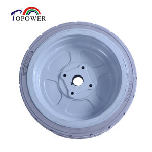 Roue pour nacelle élévatrice Haulotte 12.5x4.25 avec jante en mousse pour équipement de construction - Product Image 3