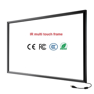 YCLTOUCH 65 дюймов ИК Мультисенсорная рамка накладные комплекты ИК сенсорный датчик рамка с 20 точками - Product Image 2