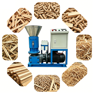 Molino CE de 15KW 22KW para la transformación de desechos de viñedos (mosto, semillas y cáscaras) en pellets de biomasa, con alto rendimiento y bajo costo. - Product Image 1