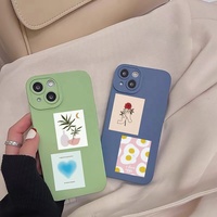 Paquet d'autocollants décoratifs en PVC à fleurs colorées pour enfants, sac d'ordinateur portable, tasse, bouteille d'eau, skateboard, réfrigérateur, 50 pièces