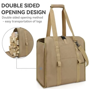 Bolsa para Leñ<span class=keywords><strong>a</strong></span> Resistente y Duradera OEM, Impermeable, de Lona Resistente al Desgaste, para Chimenea Interior y Campamentos al Aire Libre - Product Image 6