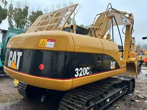Excavatrice hydraulique Caterpillar 320C d'occasion, 20 tonnes, modèle 2022, moteur 110KW, boîte de vitesses, pompe et moteur hydrauliques certifiés, vente chaude - Product Image 3