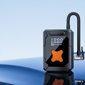 Gonfleur d'<span class=keywords><strong>air</strong></span> sans fil portable, <span class=keywords><strong>pompe</strong></span> électrique à affichage numérique pour pneus de vélo et de voiture - Product Image 1