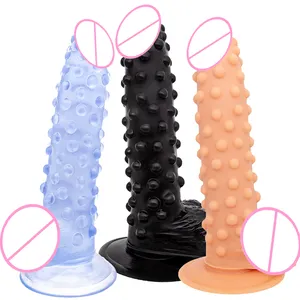 Productos sexuales de silicona de fábrica, juguetes femeninos, consolador realista grande y enorme para mujeres, Juguetes sexuales de silicona, estimulador de punto G Anal, consolador negro