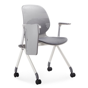 Chaises robustes en plastique PP avec dossier et assise pour l'école, chaise de formation pour étudiants, mobilier de salle de classe, chaise en plastique pour étudiants - Product Image 1