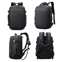 Sac à dos d'ordinateur portable personnalisé avec logo, durable, imperméable, pour les voyages, le bureau, la mode, sac à dos d'affaires personnalisé avec logo