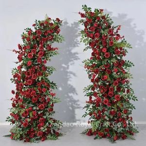 Phong Cách Mới Trang Trí Đám Cưới Nhân Tạo Hoa Runner Trang Trí Hoa Vòng Hoa Vòm Với Khung Cho Đảng Trang Trí - Product Image 3