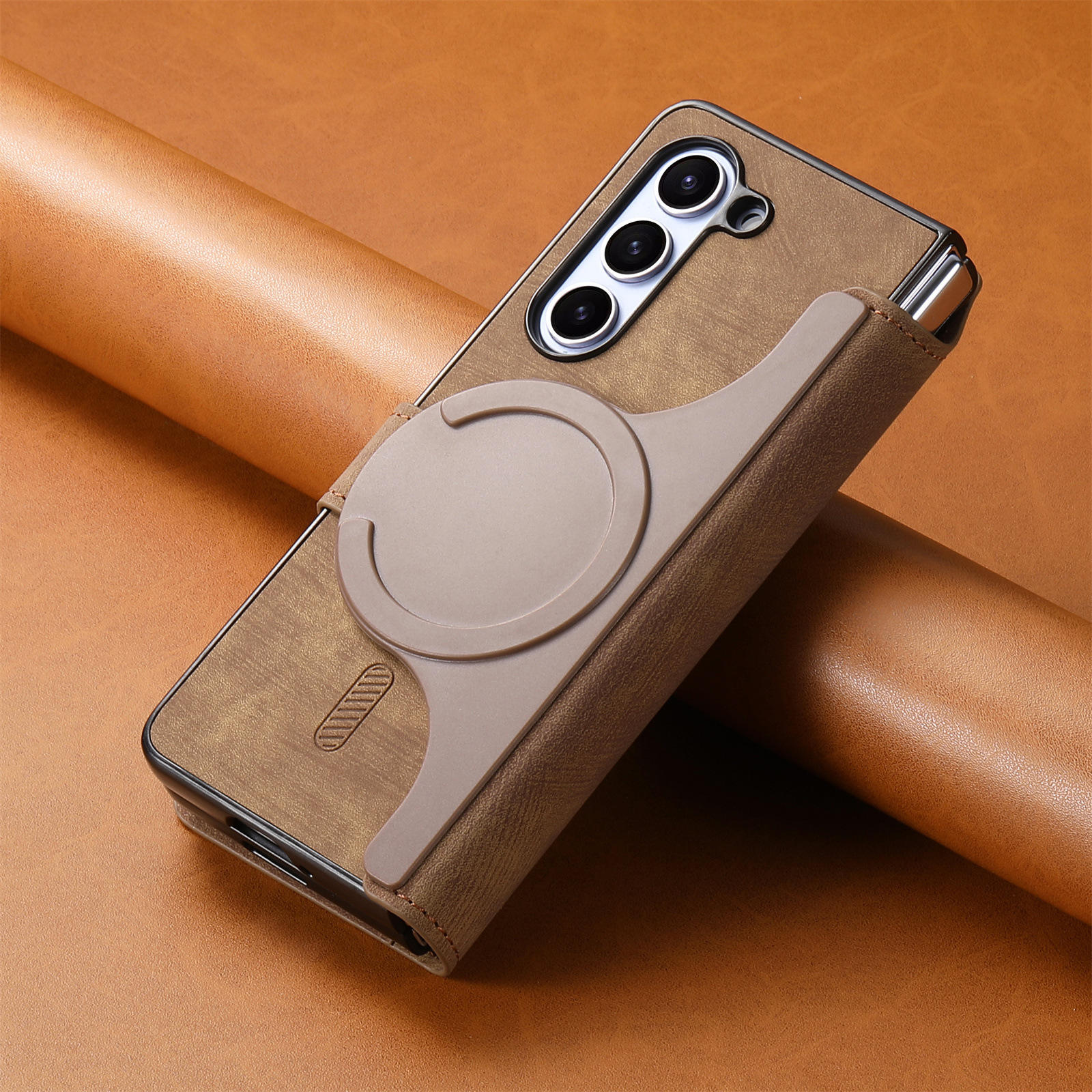 สีน้ำตาล