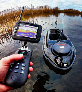 Barca da Pastura GPS con Ecoscandaglio Sonar, Drone da Pesca con Navigazione Automatica Intelligente e Funzione Anti-Collisione, Barca Radiocomandata per Carpfishing e Uso all'Aperto - Product Image 4